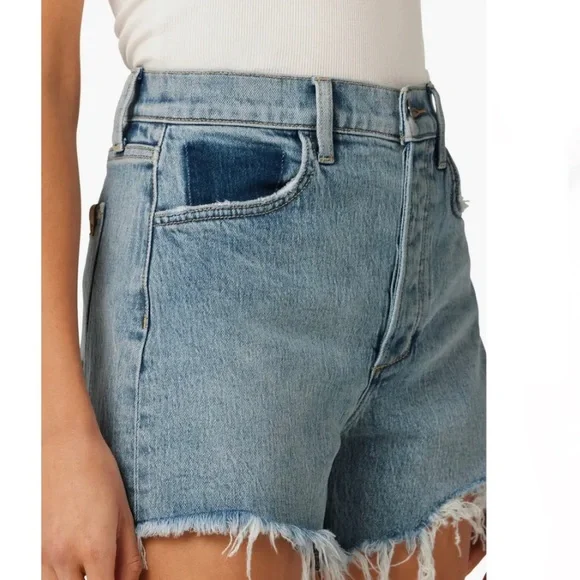 🛑SOLD🛑 NWT JOE’S Alex Denim Cut Off Shorts Blue Size 25 - Picture 4 of 14